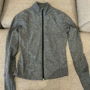Tight athletic jacket grey size S